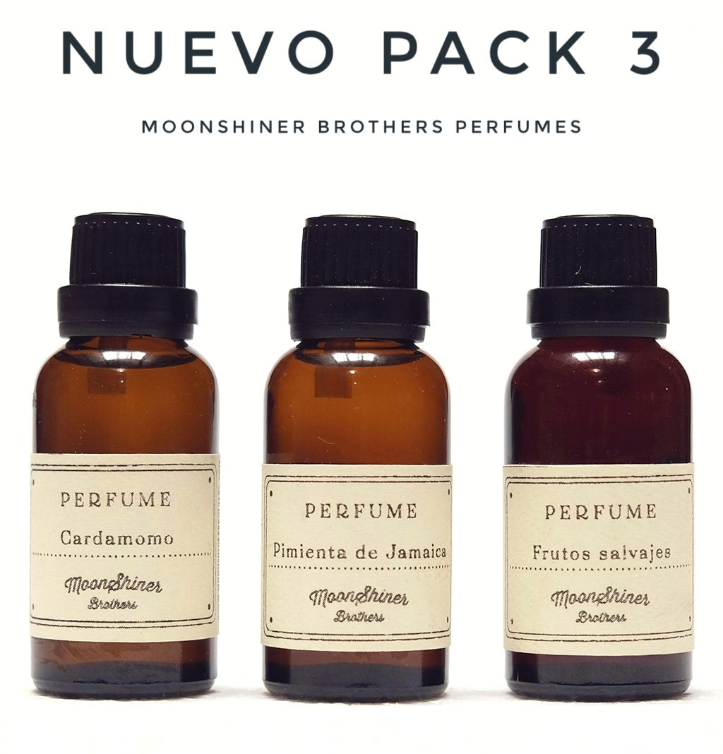 Pack 3 perfumes 30ml/unidad